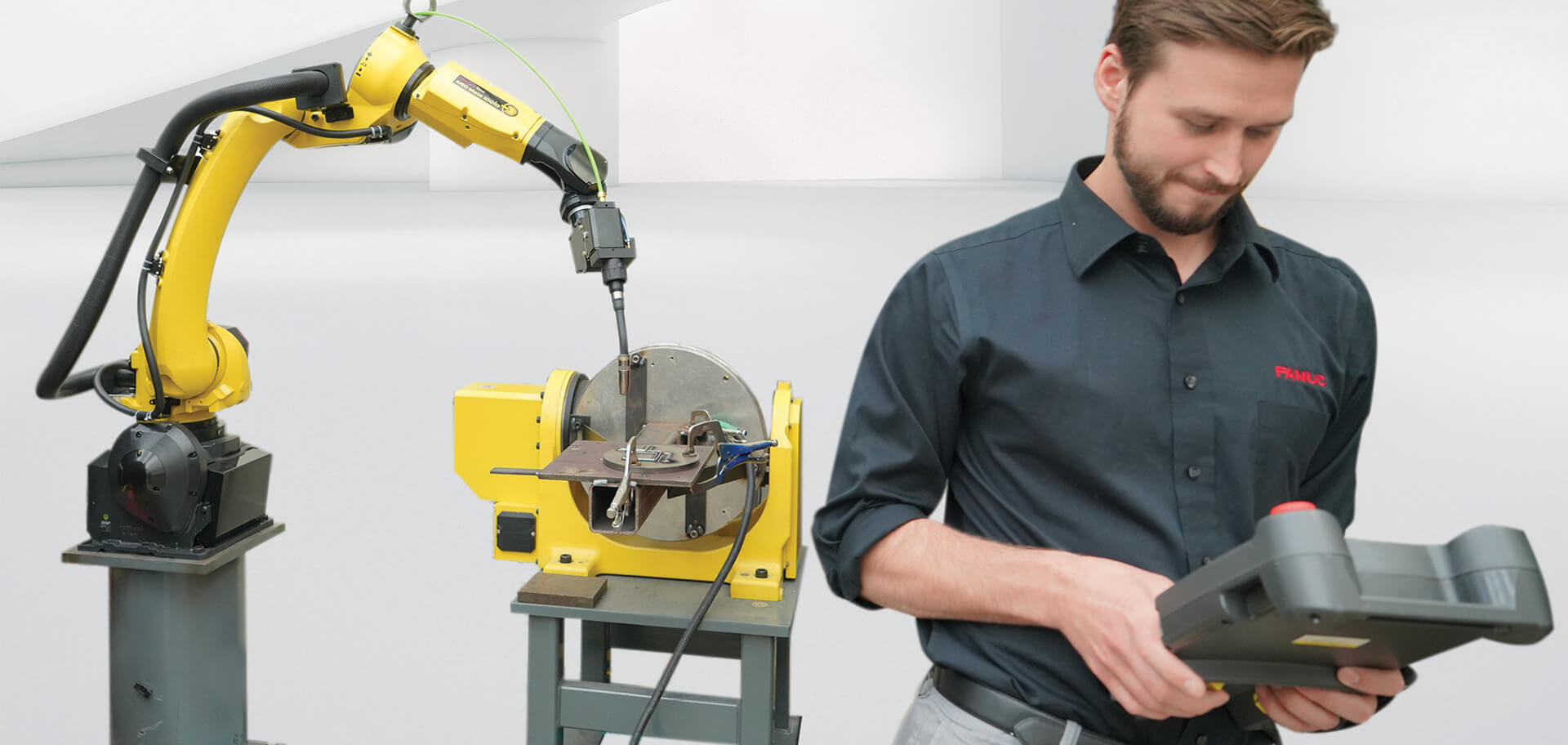 arc welding setup